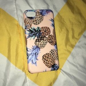 Pineapple Print Phone Case